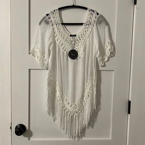 Vivid Boho Top - Size L  NWT